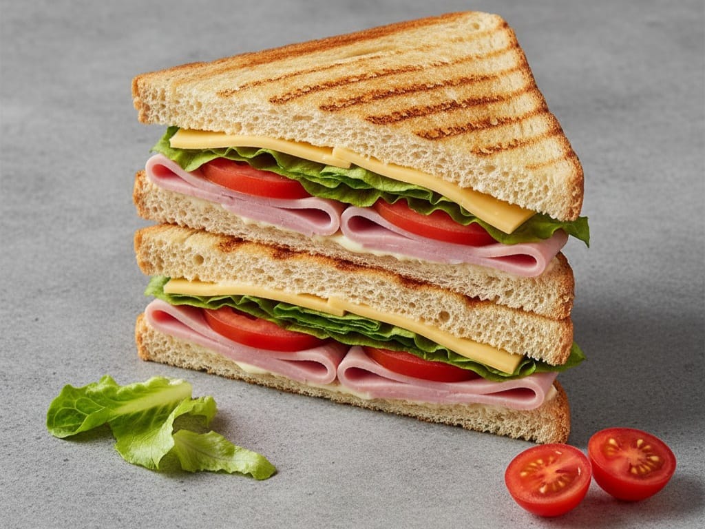 Сэндвич с ветчиной