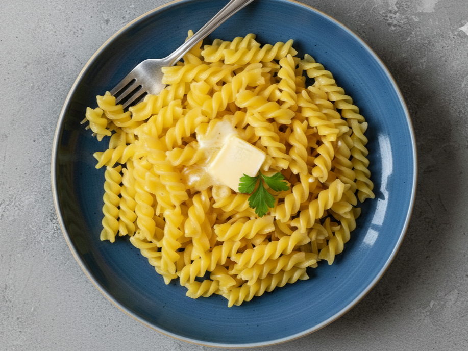 Макароны с маслом