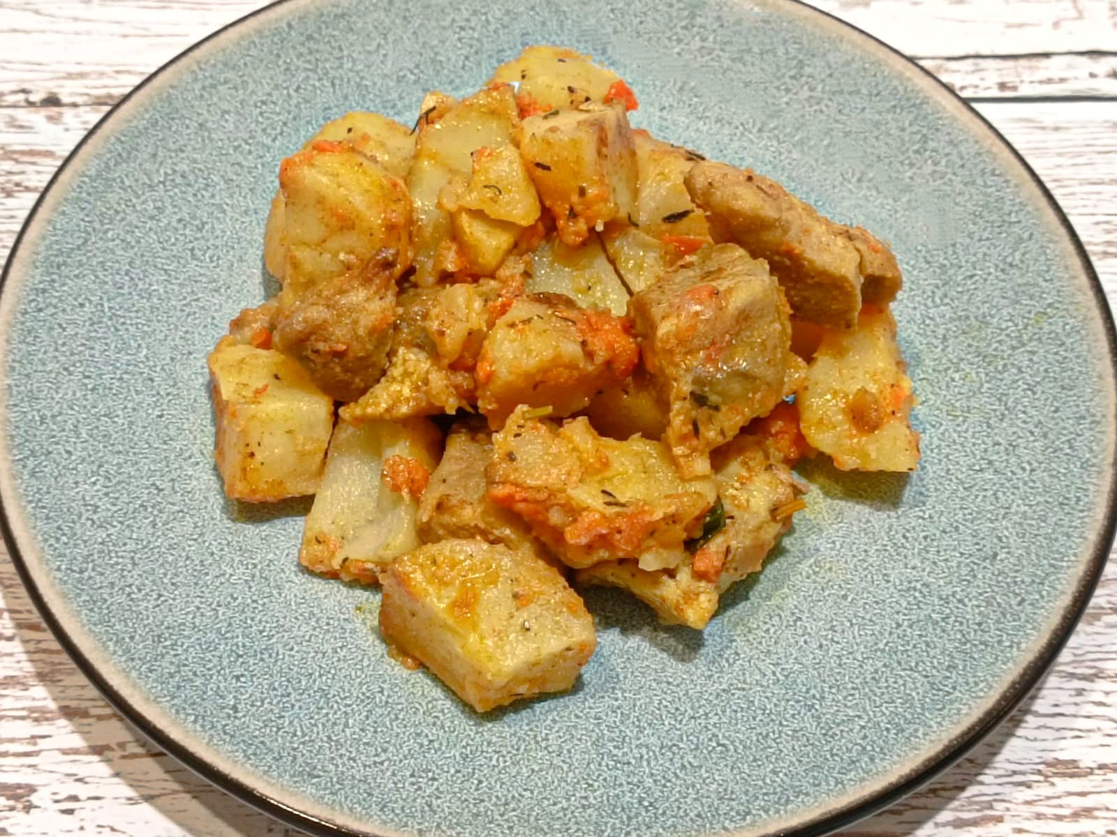 Жаркое из свинины с картошкой