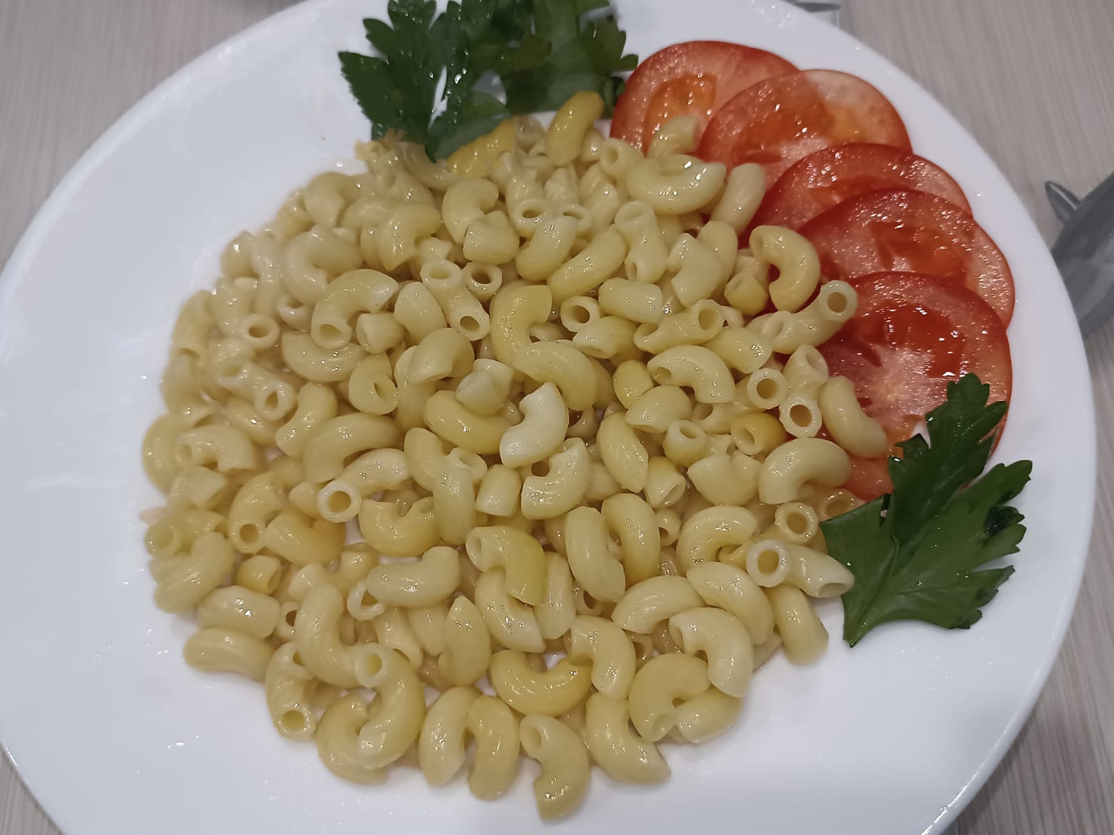 Макароны с маслом