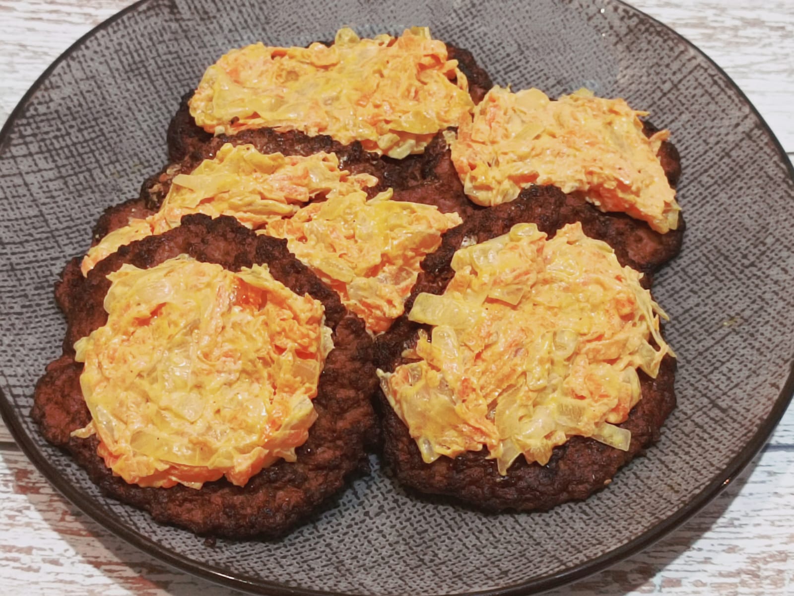 Оладьи из говяжьей печени