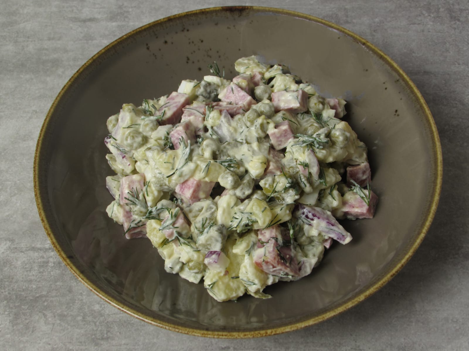 Салат "Оливье"